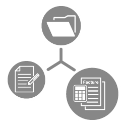 logo de la rubrique Gestion dossier Facturation Intégrée