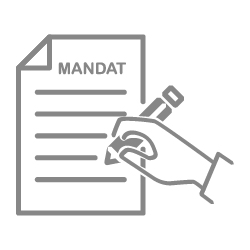 logo de la rubrique Gestion des mandats Délégations de pouvoirs
