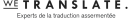 logo de l'article We Translate